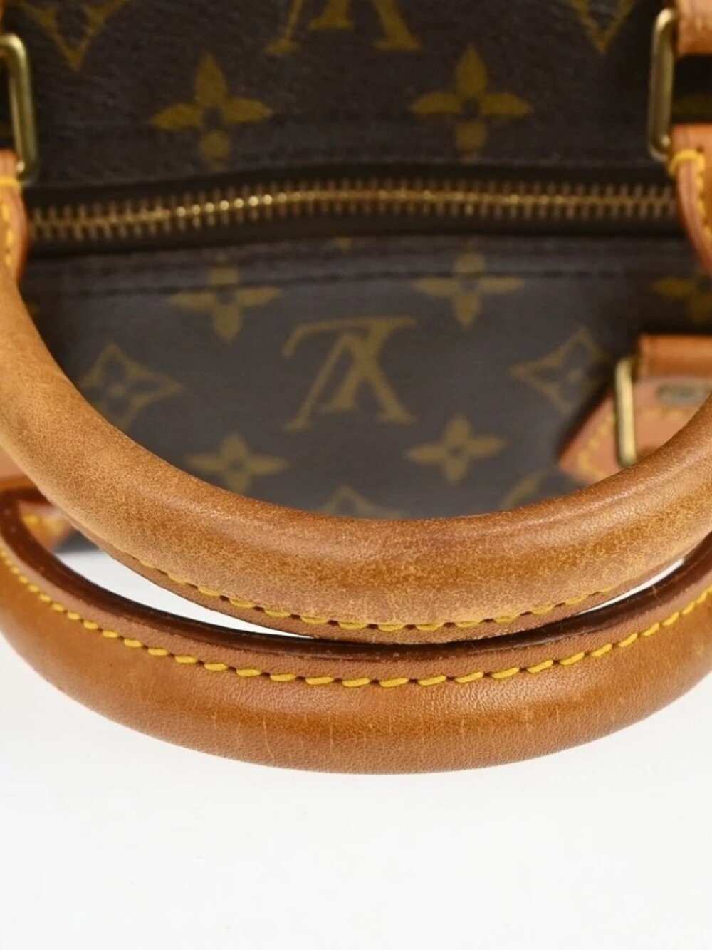 BUYIT03 LOUIS VUITTON MONOGRAM SPEEDY 40 DUFFLE HANDBAG M41522 SP1924 BQ00219 - Picture 11 of 16